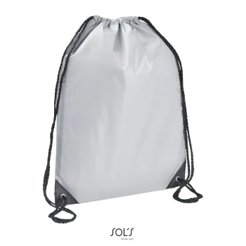 Φωτογραφία από μπροστά από Urban - Σακίδιο πλάτης με κορδόνια σε χρώμα Pure Grey