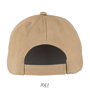 Φωτογραφία από πίσω από Buzz - Πεντάφυλλο καπέλο τζόκεϊ σε χρώμα Sand