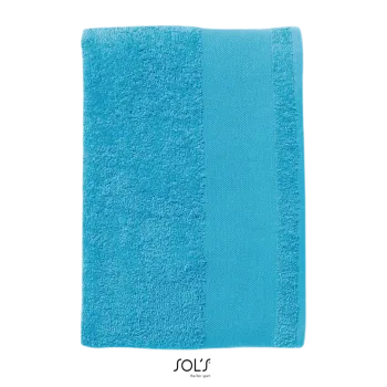 Φωτογραφία από μπροστά από Island 70 - Πετσέτα μπάνιου σε χρώμα Turquoise