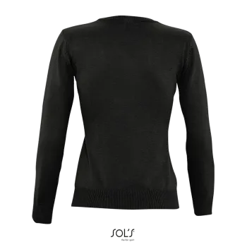 Φωτογραφία από πίσω από Galaxy Women - Γυναικείο πουλόβερ με λαιμόκοψη τύπου 