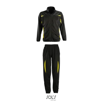 Φωτογραφία από μπροστά από Camp Nou - Unisex φόρμα ομάδας σε χρώμα Black-Lemon-Black