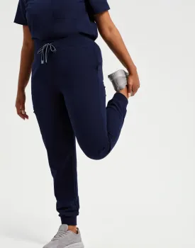 Πέμπτη φωτογραφία από 'Energized' - Γυναικείο ελαστικό παντελόνι νοσηλευτικής Jogger Onna σε χρώμα Navy