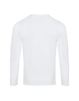 Πέμπτη φωτογραφία από PR218 - Ανδρική μακρυμάνικη μπλούζα με κουμπιά σε χρώμα White