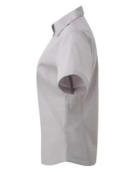 Τρίτη φωτογραφία από PR302 - Γυναικείο Πουκάμισο Κ/Μ σε χρώμα Silver