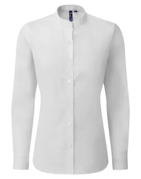 Δεύτερη φωτογραφία από 'Grandad' - Γυναικείο μακρυμάνικο πουκάμισο με γιακά 