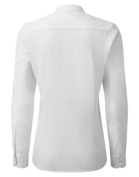 Τέταρτη φωτογραφία από 'Grandad' - Γυναικείο μακρυμάνικο πουκάμισο με γιακά 