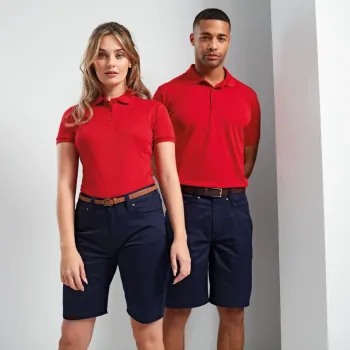 Τρίτη φωτογραφία από 'Performance' - Ανδρική βερμούδα chino σε χρώμα Navy