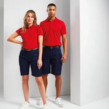 Δεύτερη φωτογραφία από 'Performance' - Ανδρική βερμούδα chino σε χρώμα Navy