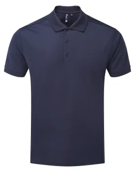 Φωτογραφία από μπροστά από PR615 - Ανδρικό πόλο πικέ Coolchecker® σε χρώμα Navy