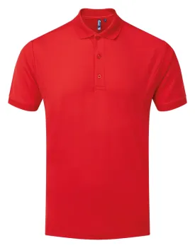 Φωτογραφία από μπροστά από PR615 - Ανδρικό πόλο πικέ Coolchecker® σε χρώμα Red