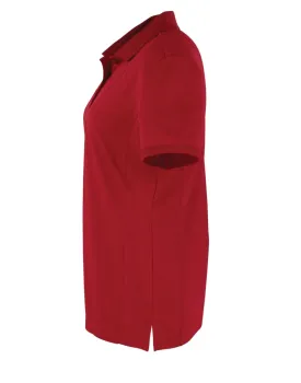 Τρίτη φωτογραφία από PR616 - Γυναικείο πόλο πικέ Coolchecker® σε χρώμα Burgundy