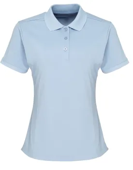 Φωτογραφία από μπροστά από PR616 - Γυναικείο πόλο πικέ Coolchecker® σε χρώμα Light Blue