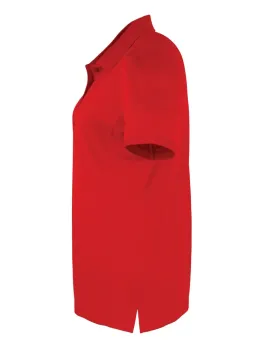 Τρίτη φωτογραφία από PR616 - Γυναικείο πόλο πικέ Coolchecker® σε χρώμα Red