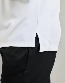 Έβδομη φωτογραφία από PR646 - Ανδρικό T-shirt με κουμπί σε χρώμα White