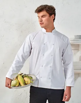 Δεύτερη φωτογραφία από PR903 - Σακάκι σεφ μακρυμάνικο διαπνέον Coolchecker® σε χρώμα White