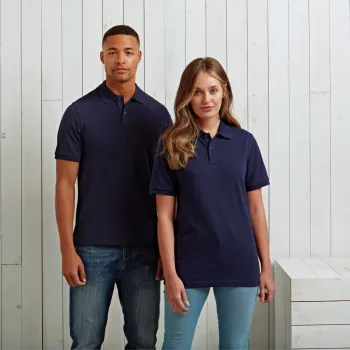 Τέταρτη φωτογραφία από 'Essential' - Unisex πόλο σε χρώμα Navy