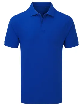Φωτογραφία από μπροστά από 'Essential' - Unisex πόλο σε χρώμα Royal Blue