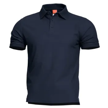 Φωτογραφία Aniketos Polo σε Navy Blue χρώμα