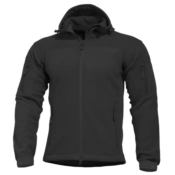 Φωτογραφία Hercules 2.0 Fleece Jacket σε Black χρώμα