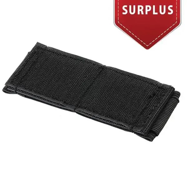 Φωτογραφία Multi Utility Elastics With Velcro 2pcs Set σε Black χρώμα