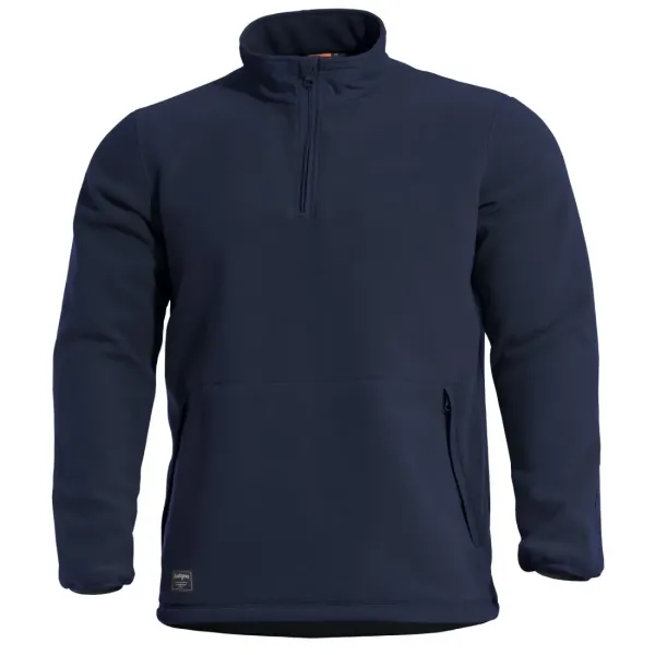 Φωτογραφία Kedros Fleece Sweater σε Midnight Blue χρώμα