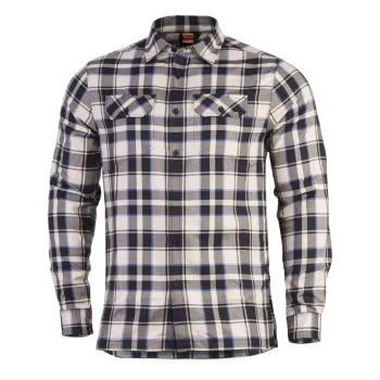 Φωτογραφία Drifter Flannel Shirt K02022 σε Off White Checks χρώμα