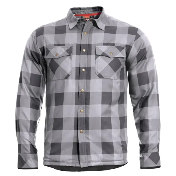 Φωτογραφία Bliss Flannel Jacket K08039 σε Wg Checks χρώμα