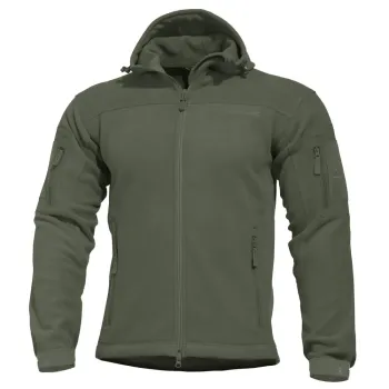 Φωτογραφία Hercules 2.0 Fleece Jacket σε Olive Green χρώμα