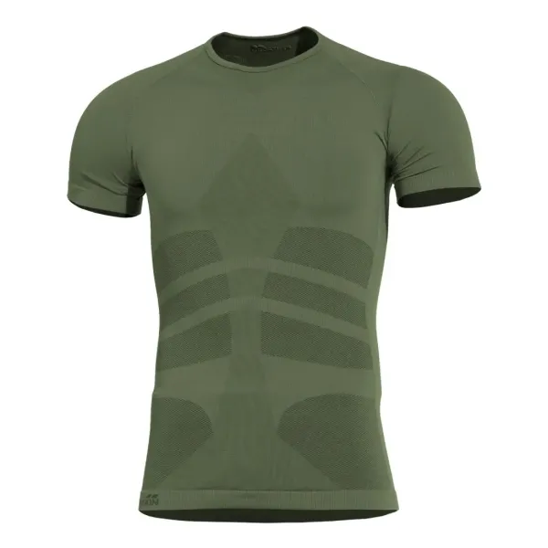 Φωτογραφία Plexis T-Shirt σε Camo Green χρώμα