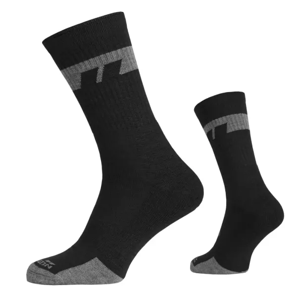 Φωτογραφία Alpine Merino Socks Mid σε Black χρώμα