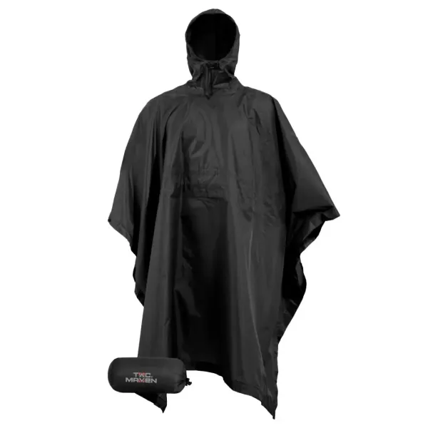 Φωτογραφία Thunder Poncho σε Black χρώμα