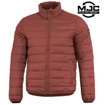 Φωτογραφία Nucleus Puffer Jacket σε Maroon Red χρώμα