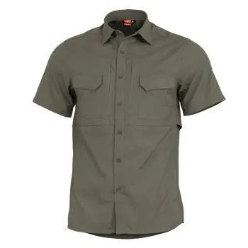 Φωτογραφία Plato Shirt Short σε Ranger Green χρώμα
