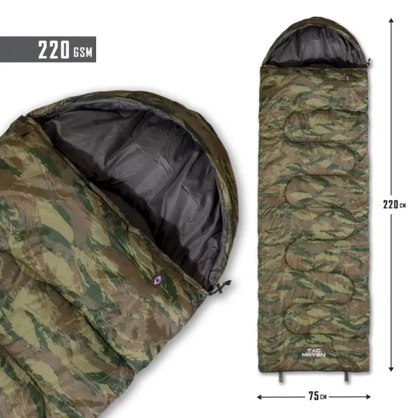 Φωτογραφία Sentinel Sleeping Bag 220gr/M² σε Gr.Camo χρώμα