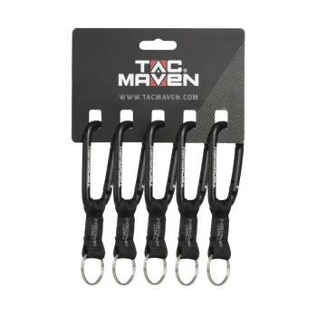 Φωτογραφία Carabiner 8μμ σε Black χρώμα