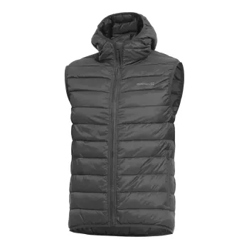 Φωτογραφία Aurora Hood Vest σε Cinder Grey χρώμα