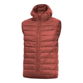 Φωτογραφία Aurora Hood Vest σε Maroon Red χρώμα
