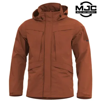 Φωτογραφία Hurricane Shell Jacket σε Maroon Red χρώμα