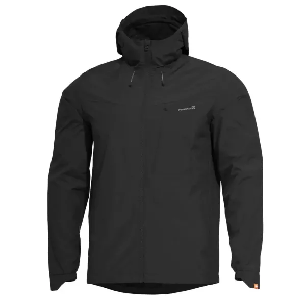 Φωτογραφία Anemos Windbreaker Jacket σε Black χρώμα