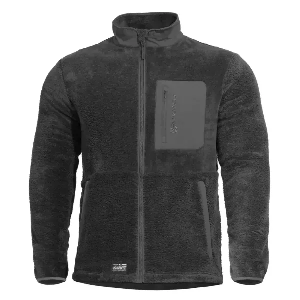 Φωτογραφία Grizzly Full Zip Jacket σε Black χρώμα