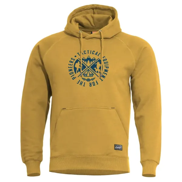 Φωτογραφία Phaeton Hood Sweater σε Tuscan Yellow χρώμα