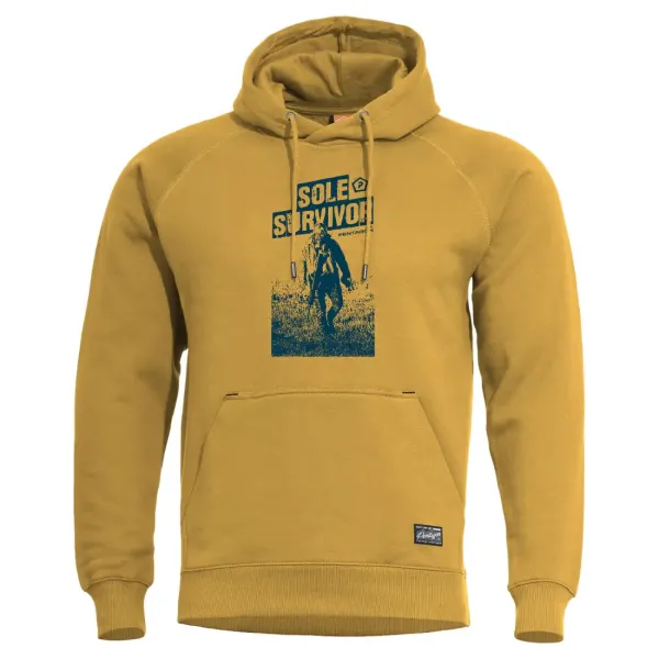 Φωτογραφία Phaeton Hood Sweater σε Tuscan Yellow χρώμα