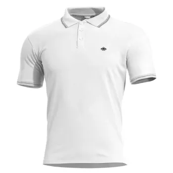 Φωτογραφία Aniketos Polo σε White χρώμα