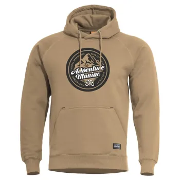 Φωτογραφία Phaeton Hood Sweater σε Tan Brown χρώμα