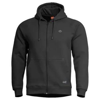 Φωτογραφία Phaeton Hood Zip Sweater σε Black χρώμα