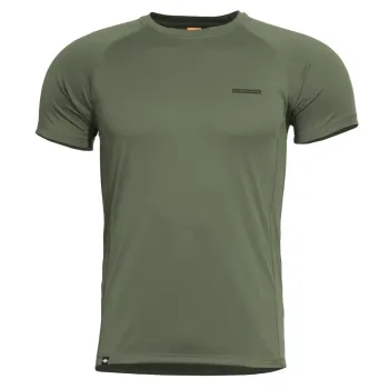 Φωτογραφία Bodyshock Mk2 Quick Dry T-Shirt σε Olive Green χρώμα