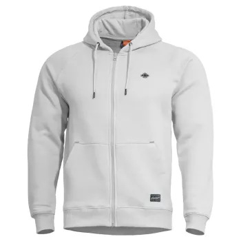 Φωτογραφία Phaeton Hood Zip Sweater σε White χρώμα