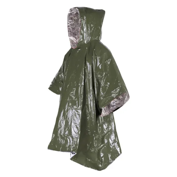 Φωτογραφία Zero Hour Emergency Poncho σε Olive Green χρώμα