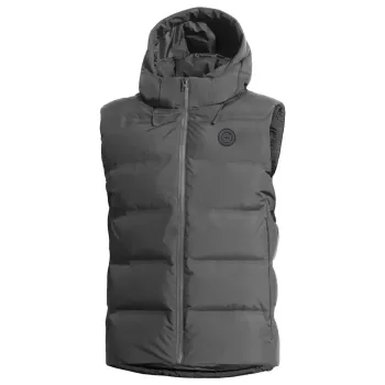 Φωτογραφία Omega Down Vest σε Cinder Grey χρώμα
