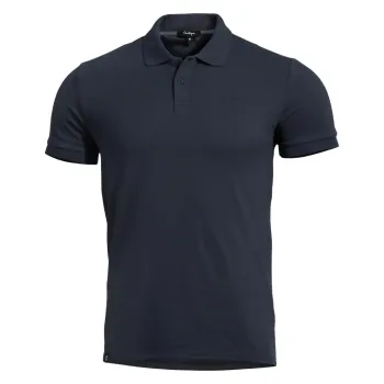 Φωτογραφία Moth Piquet Polo Shirt σε Midnight Blue χρώμα